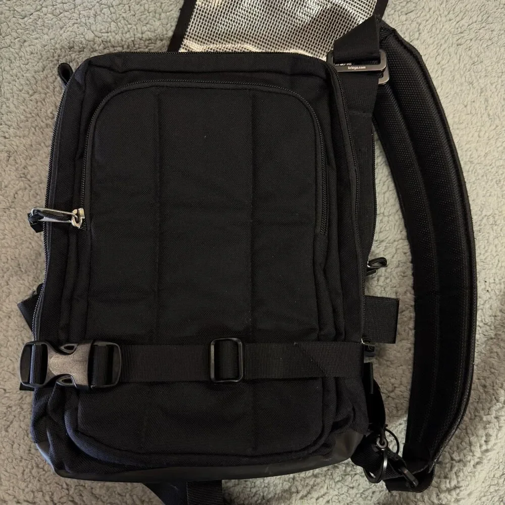 KRIEGA Sling EDC Waterproof Messenger Bag Black Motorcycle Riding Travel